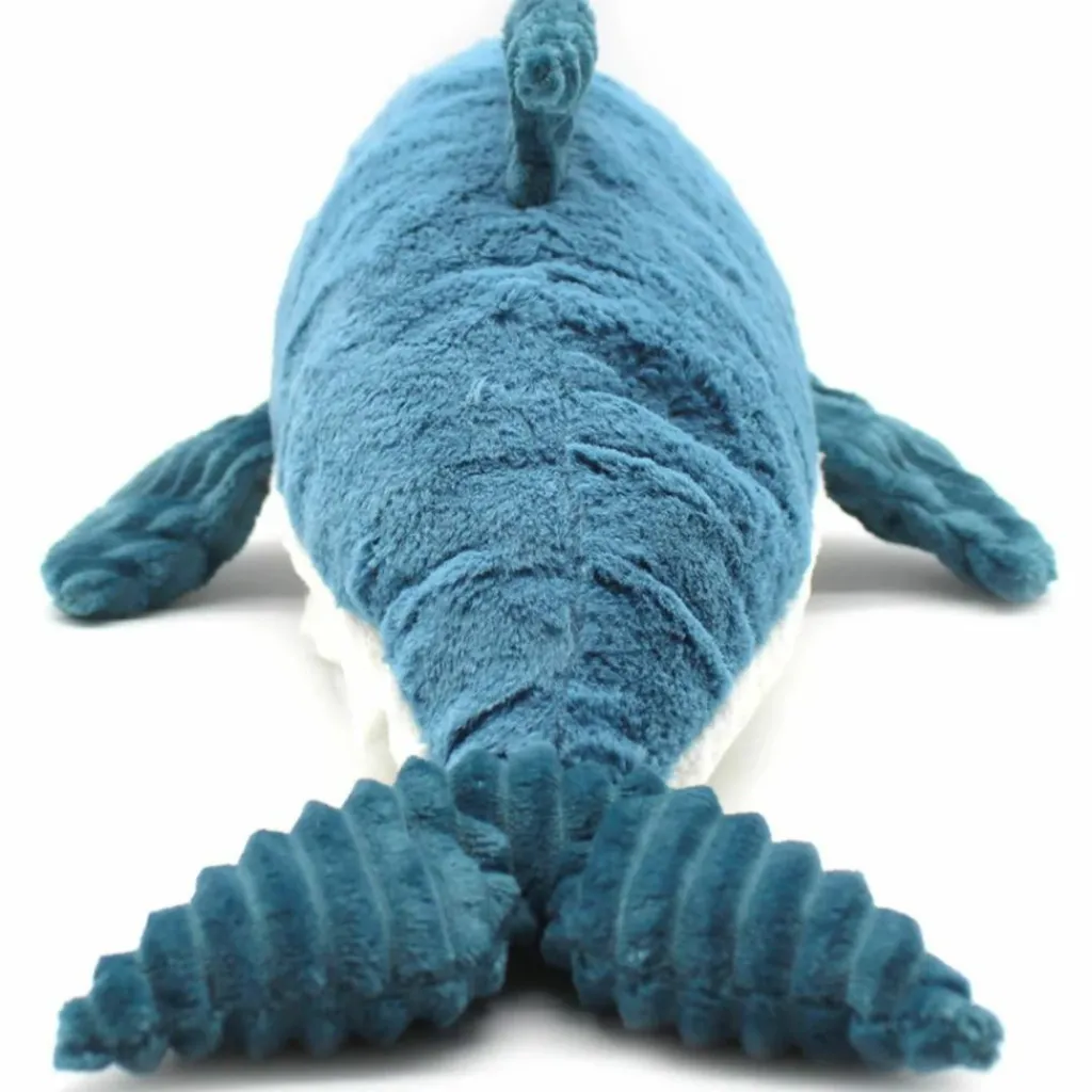 Discount Grande peluche Tofou le dauphin maman et bébé bleu (50 cm) Peluche Moyenne (20-59 Cm)