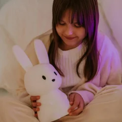 Mary's Grande veilleuse Lapin L Blanche