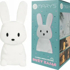 Mary's Grande veilleuse Lapin L Blanche