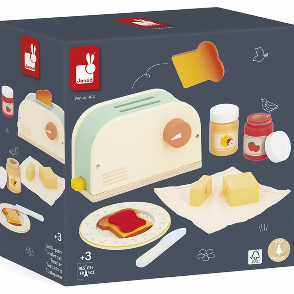 Clearance Grille pain Mamie Soleil Dînette Et Aliments Factices