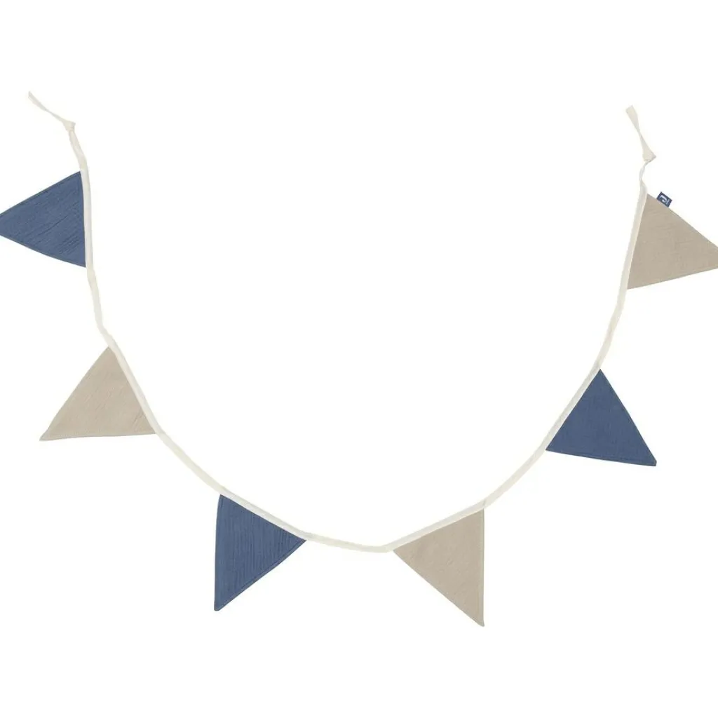 Sale Guirlande de fanions Jeans blue-Olive (200 cm) Déco À Suspendre