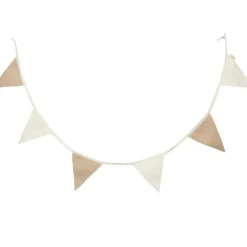 Jollein Guirlande de fanions Party Collection Biscuit (200 cm)