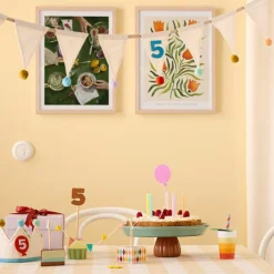 Outlet Guirlande de pompons Dress-up Déco À Suspendre