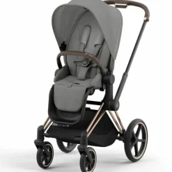 Cybex Habillage de Siège pour poussette Priam 4 et Epriam 2 - Mirage Grey