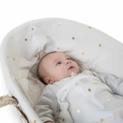 Childhome Habillage pour couffin pois dorés
