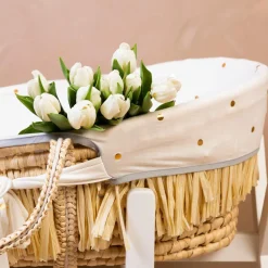 Childhome Habillage pour couffin pois dorés