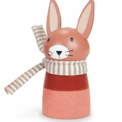 Tender Leaf Hirondelle et son ami lapin en bois