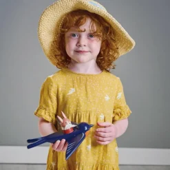 Tender Leaf Hirondelle et son ami lapin en bois
