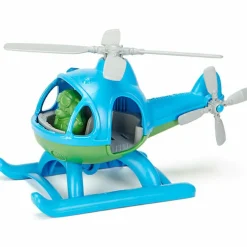 Outlet Hélicoptère bleu et vert Petites Voitures, Véhicules Et Circuits