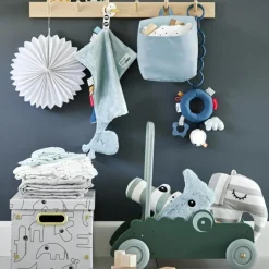 Done by Deer Hochet anneau d'activités bleu