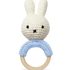 Hochet anneau de dentition Miffy bleu pastel Jouet / Anneau De Dentition
