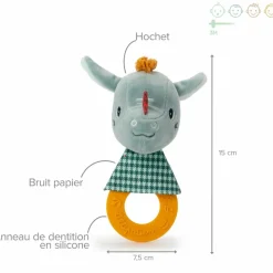 Lilliputiens Hochet de dentition Joe