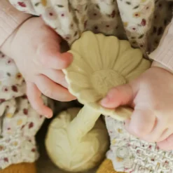 Natruba Hochet de dentition Marguerite Daisy jaune