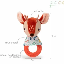 Lilliputiens Hochet de dentition Stella