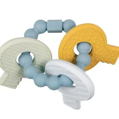 Little Dutch Hochet de dentition trousseau de clefs bleu