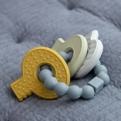 Little Dutch Hochet de dentition trousseau de clefs bleu