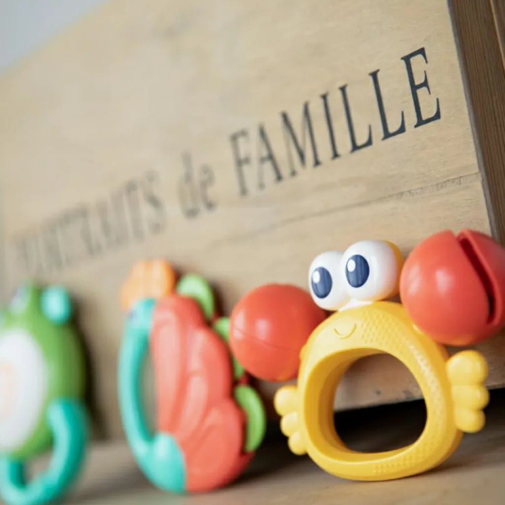 Bo Jungle Hochet symphonique crabe