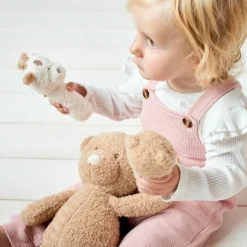 New Hochet Teddy Girafe Ecru Hochet