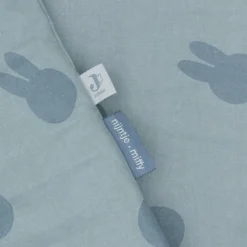 Outlet Housse de couette + taie d'oreiller Miffy Sea Green (100 x 140 cm) Parure De Lit Bébé