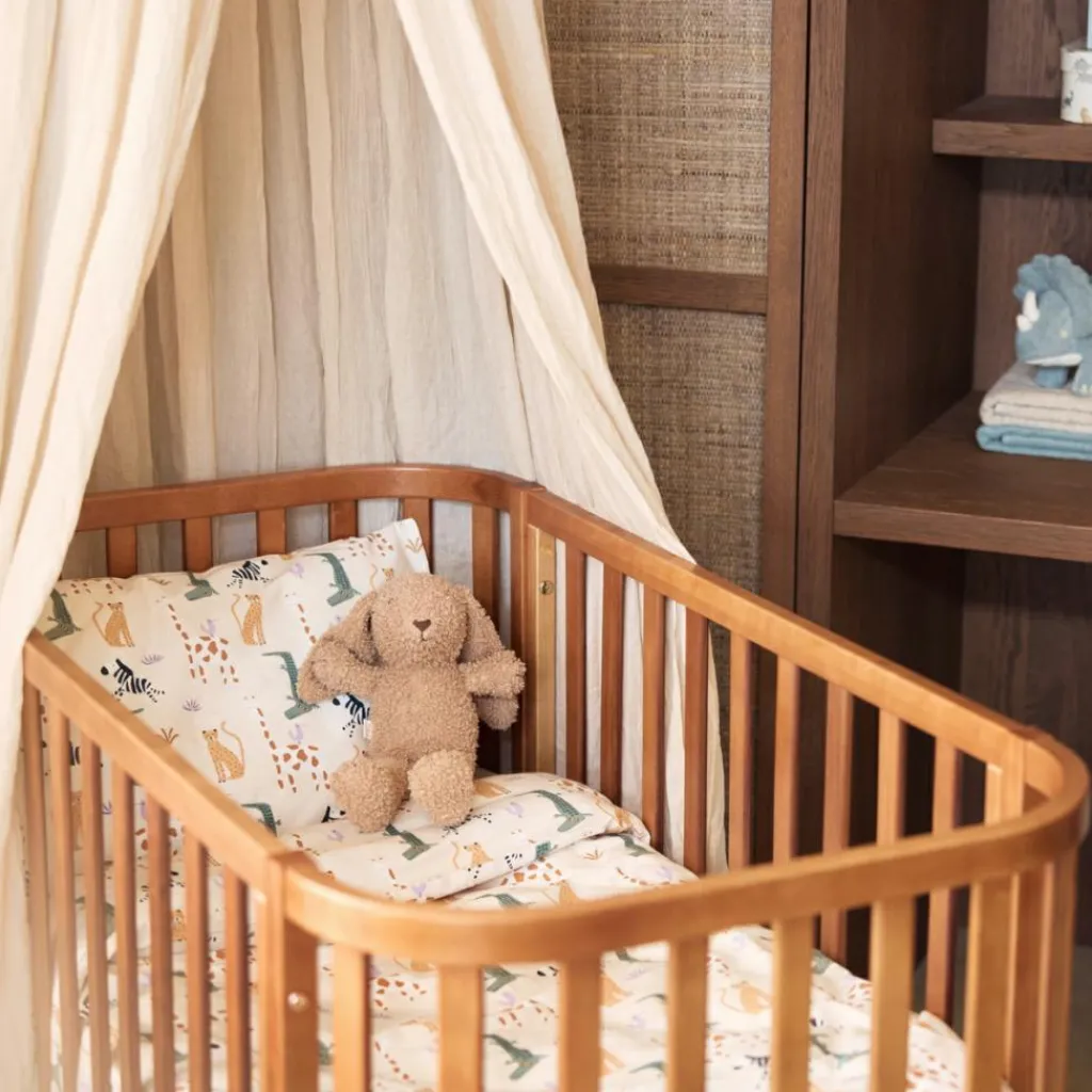 New Housse de couette + taie d'oreiller Jungle Jambo (100 x 140 cm) Parure De Lit Bébé