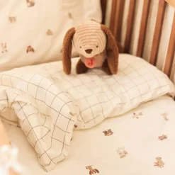 Jollein Housse de couette + taie d'oreiller Animal Friends (100 x 140 cm)