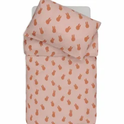 Jollein Housse de couette + taie d'oreiller Miffy Wild Rose (100 x 140 cm)