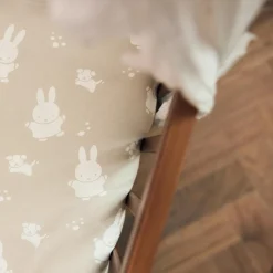 Outlet Housse de couette + taie d'oreiller Miffy Snuffy Nougat (100 x 140 cm) Parure De Lit Bébé