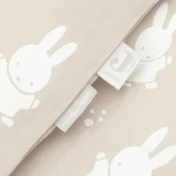 Outlet Housse de couette + taie d'oreiller Miffy Snuffy Nougat (100 x 140 cm) Parure De Lit Bébé
