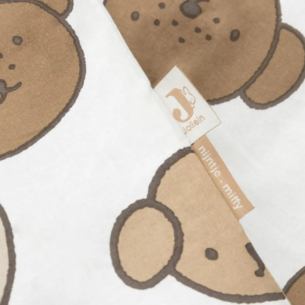 Jollein Housse de couette + taie d'oreiller Miffy and Friends (100 x 140 cm)