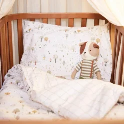 Jollein Housse de couette + taie d'oreiller Tiny Park (100 x 140 cm)