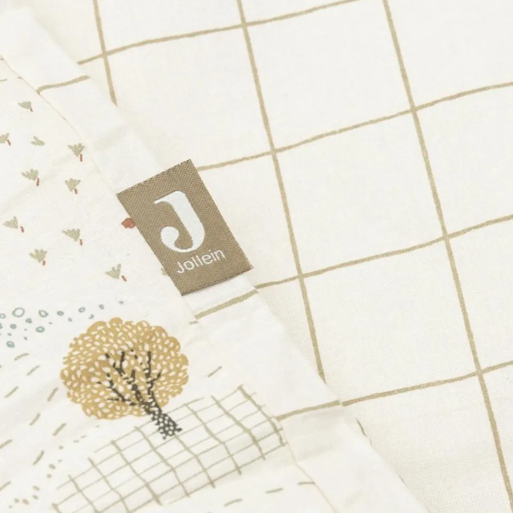 Jollein Housse de couette + taie d'oreiller Tiny Park (100 x 140 cm)