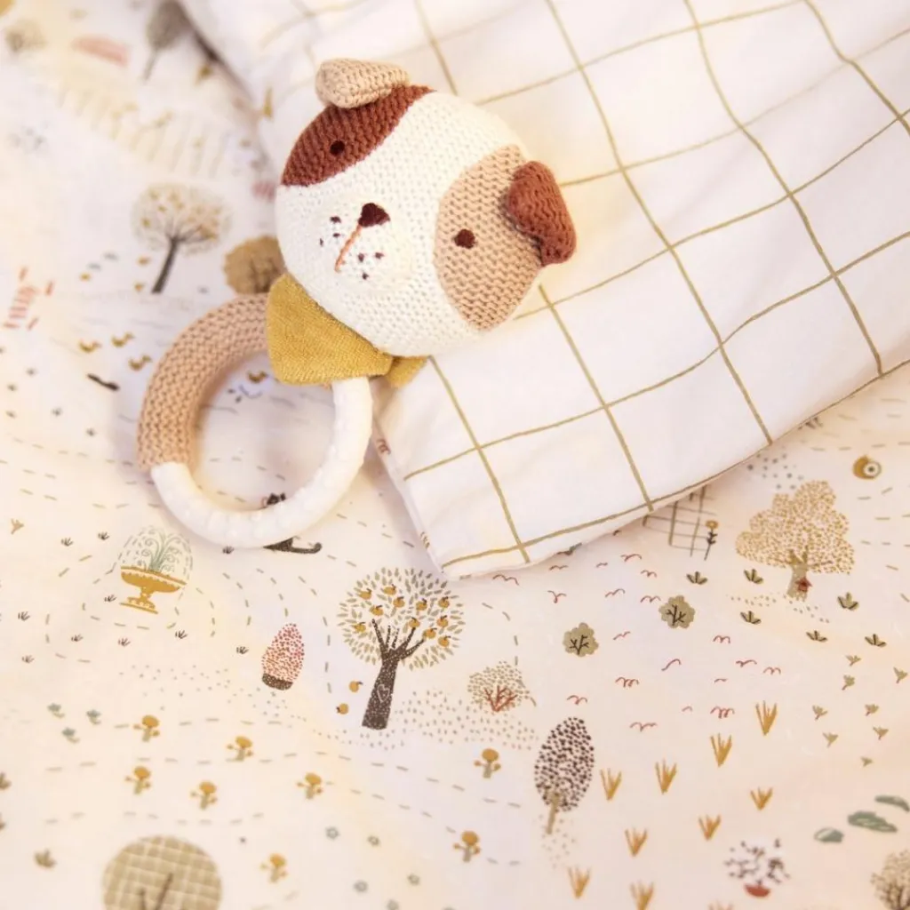 Jollein Housse de couette + taie d'oreiller Tiny Park (100 x 140 cm)