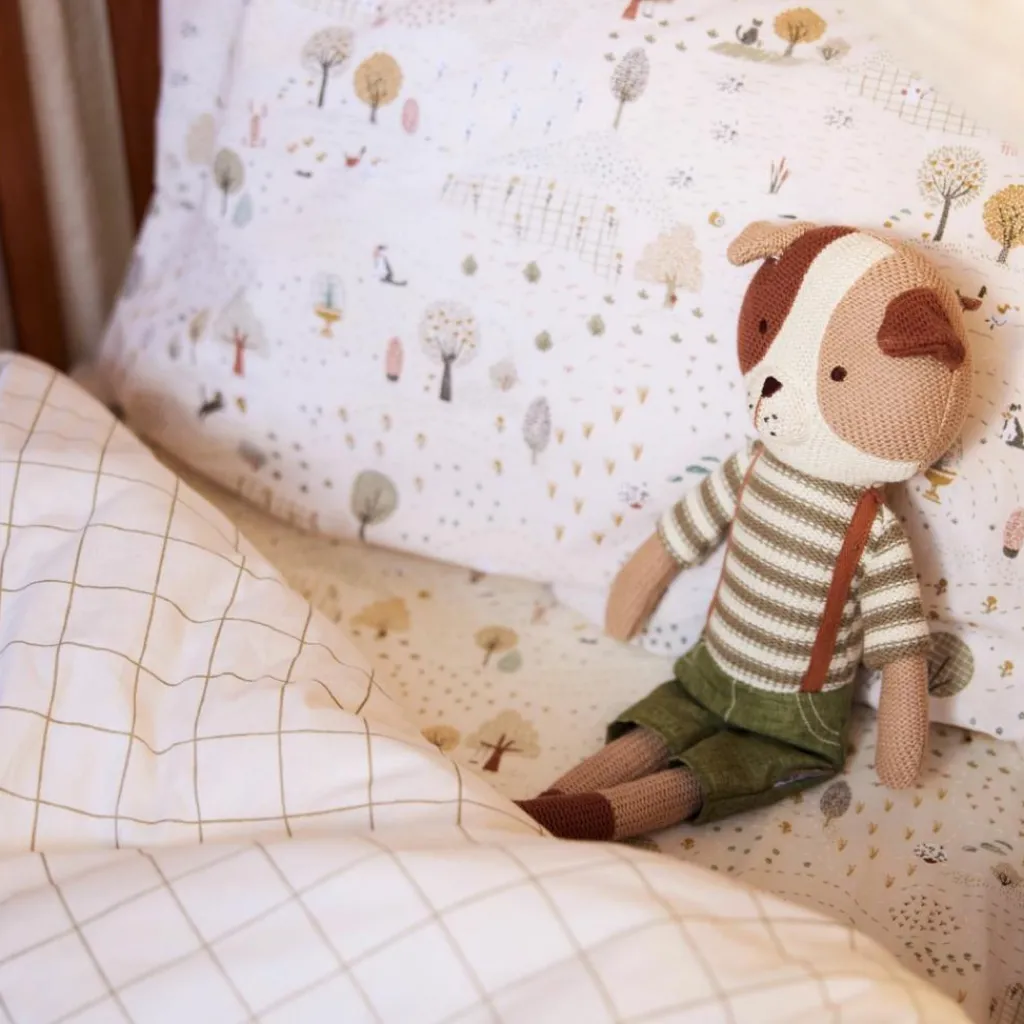 Jollein Housse de couette + taie d'oreiller Tiny Park (100 x 140 cm)