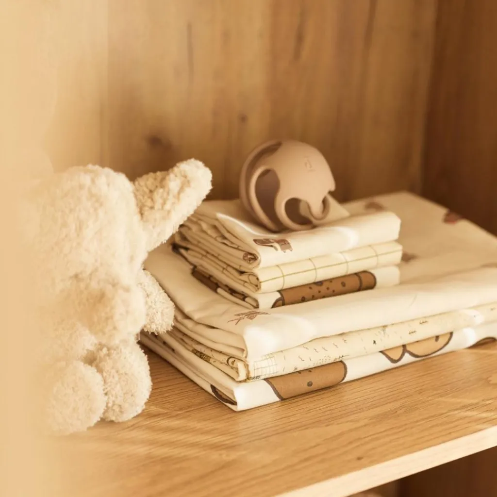 Jollein Housse de couette + taie d'oreiller Tiny Park (100 x 140 cm)