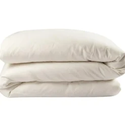 Discount Housse de couette pur coton Ecru (100 x 140 cm) Housse De Couette Bébé