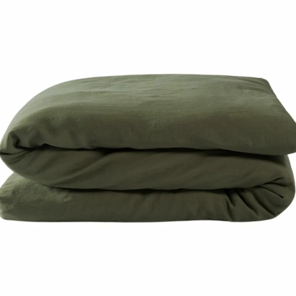 Kadolis Housse de couette Satin Cyprès (100 x 140 cm)