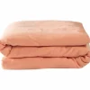 Kadolis Housse de couette Satin Peach (100 x 140 cm)