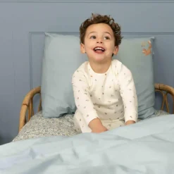 Little Dutch Housse de couette+oreiller lit bébé Denim Blue (100 x 140 cm)