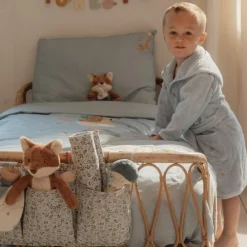 Little Dutch Housse de couette+oreiller lit bébé Denim Blue (100 x 140 cm)