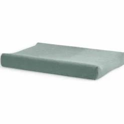 Online Housse de matelas à langer en éponge Ash Green (50 x 70 cm) Housse De Matelas À Langer