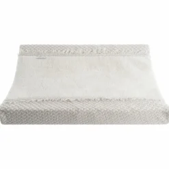 Housse de matelas à langer Happiness Urban Taupe-Ecru (45 x 70 cm) Housse De Matelas À Langer