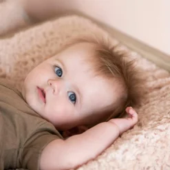 Discount Housse de matelas à langer Snow Vieux rose (45 x 70 cm) Housse De Matelas À Langer