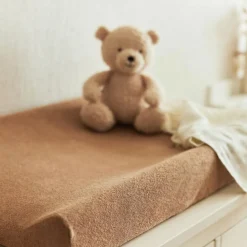 Clearance Housse de matelas à langer en éponge Biscuit (50 x 70 cm) Housse De Matelas À Langer