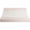 Baby's Only Housse de matelas à langer Happiness Vieux rose-Ecru (45 x 70 cm)