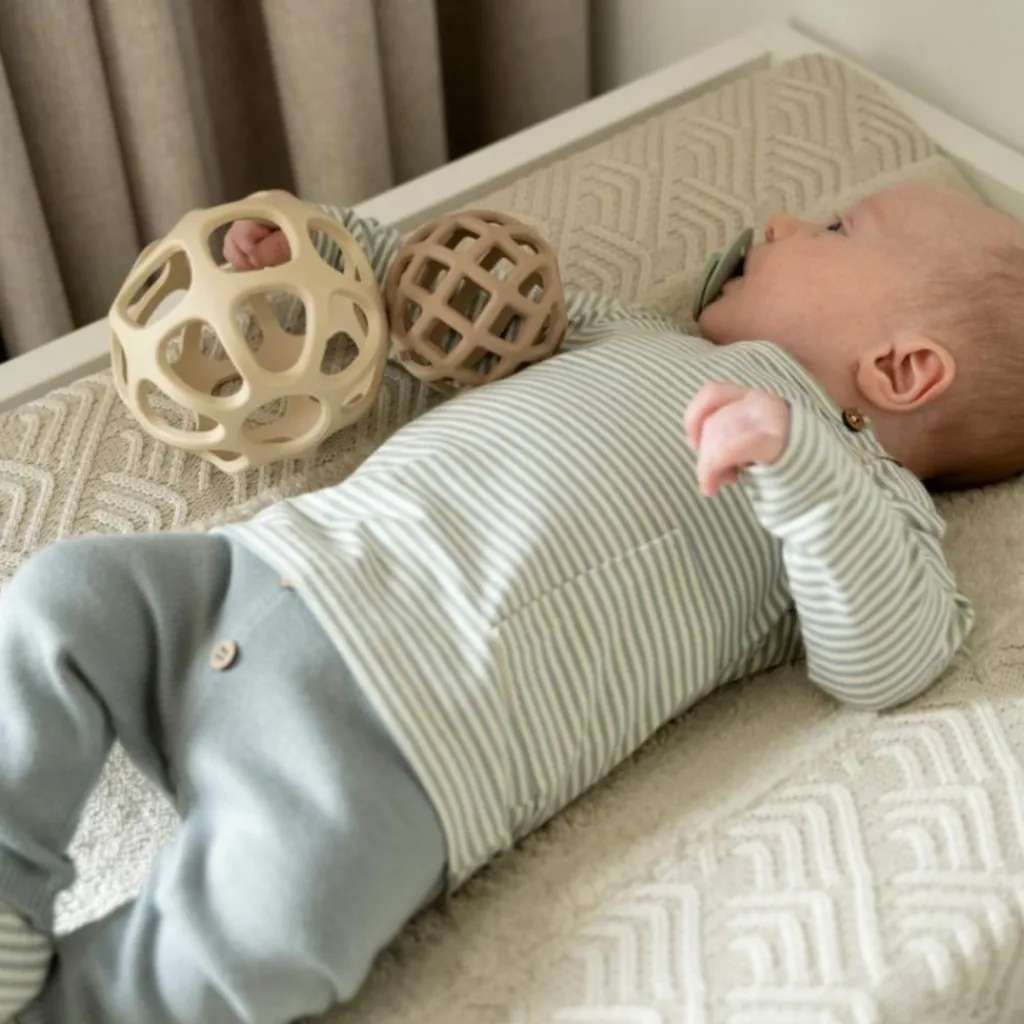 Baby's Only Housse de matelas à langer Sierra Warm Linen (45 x 70 cm)