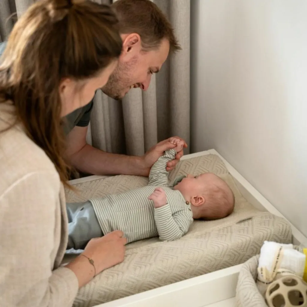 Baby's Only Housse de matelas à langer Sierra Warm Linen (45 x 70 cm)