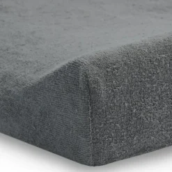 Jollein Housse de matelas à langer en éponge Storm Grey (50 x 70 cm)