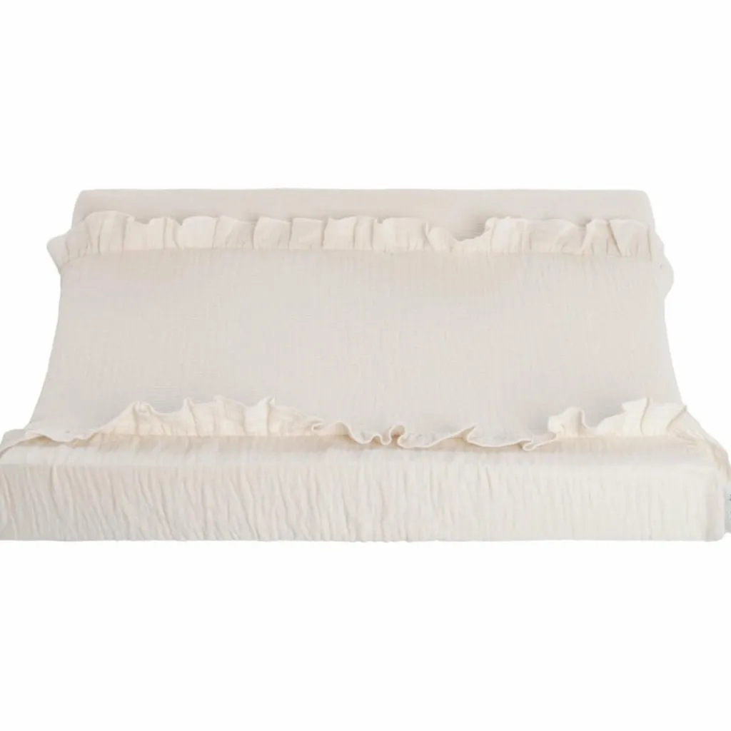 Best Housse de matelas à langer Calm Warm Linen (45 x 70 cm) Housse De Matelas À Langer