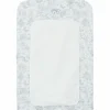 Tartine et Chocolat Housse de matelas à langer Toile de Jouy gris