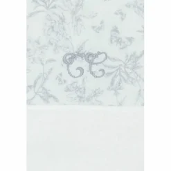 Tartine et Chocolat Housse de matelas à langer Toile de Jouy gris